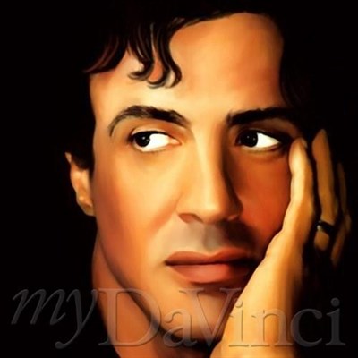 Sylvester Stallone Pop Art Print - myDaVinci
